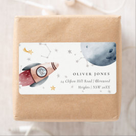 Aankomstadres voor buitenruimtestarters etiket