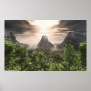 Aankomstdruk Poster