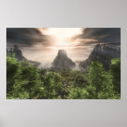 Aankomstdruk Poster (Voorkant)