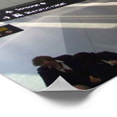 Aankomsten en vertrek poster (Hoek)