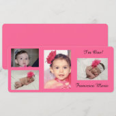 aankondiging (Voorkant / Achterkant)