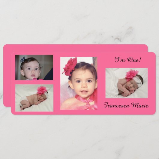 aankondiging (Voorkant / Achterkant)