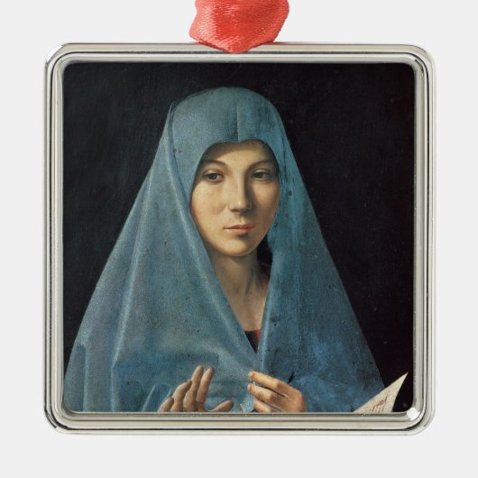 Aankondiging 1474-75 metalen ornament (Voorkant)