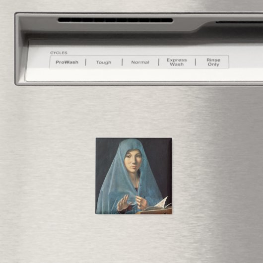 Aankondiging 1474-75 (olie op het paneel) magneet (Insitu (Vaatwasser))