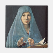 Aankondiging 1474-75 (olie op het paneel) magneet (Voorkant)