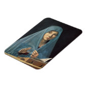 Aankondiging 1474-75 (olie op het paneel) magneet (Linkerzijde)