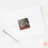 Aankondiging 1506 vierkante sticker (Envelop)