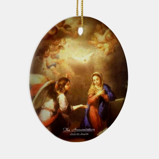 Aankondiging 1660 Manuscript Keramisch Ornament (Rechts)