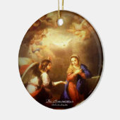 Aankondiging 1660 Manuscript Keramisch Ornament (Links)