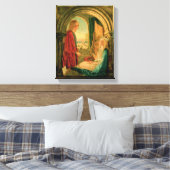 Aankondiging, 1859 canvas afdruk (Insitu (Slaapkamer))