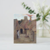 Aankondiging 1908 briefkaart (Staand voorkant)