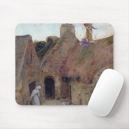 Aankondiging 1908 muismat (Met muis)