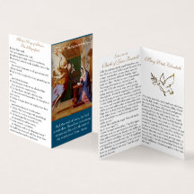 Aankondiging (1) - Prayer Card