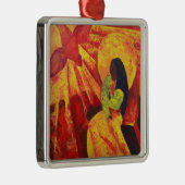 Aankondiging 2011 metalen ornament (Rechts)