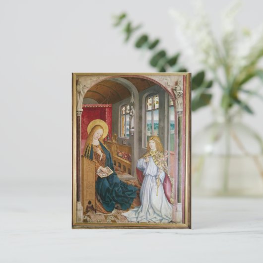 Aankondiging 2 briefkaart (Staand voorkant)