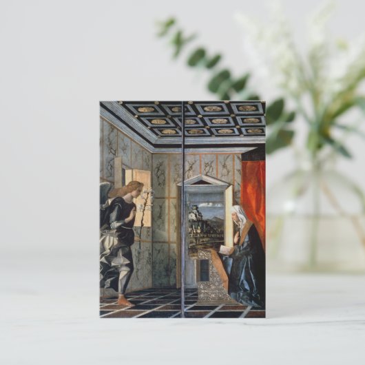 Aankondiging 2 briefkaart (Staand voorkant)