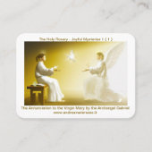 Aankondiging aan de heilige Maria (Voorkant)