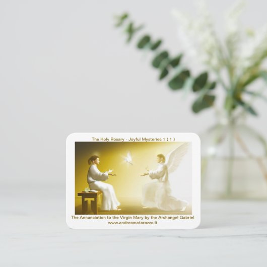 Aankondiging aan de heilige Maria (Staand voorkant)