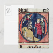Aankondiging aan de herders briefkaart (Voorkant / Achterkant)