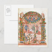 Aankondiging aan de herders briefkaart (Voorkant / Achterkant)
