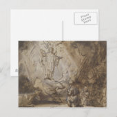 Aankondiging aan de herders briefkaart (Voorkant / Achterkant)