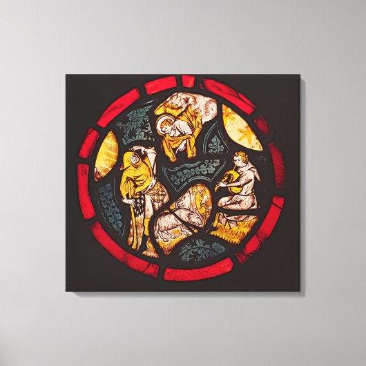 Aankondiging aan de herders canvas afdruk (Voorkant)