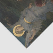 Aankondiging aan de herders door Jules Bastien Tissuepapier (Detail)