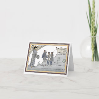 Aankondiging aan de Herders Kerst Kaarten