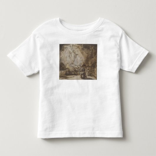 Aankondiging aan de herders kinder shirts (Voorkant)