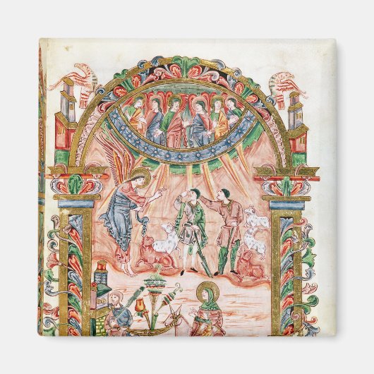 Aankondiging aan de herders magneet (Voorkant)