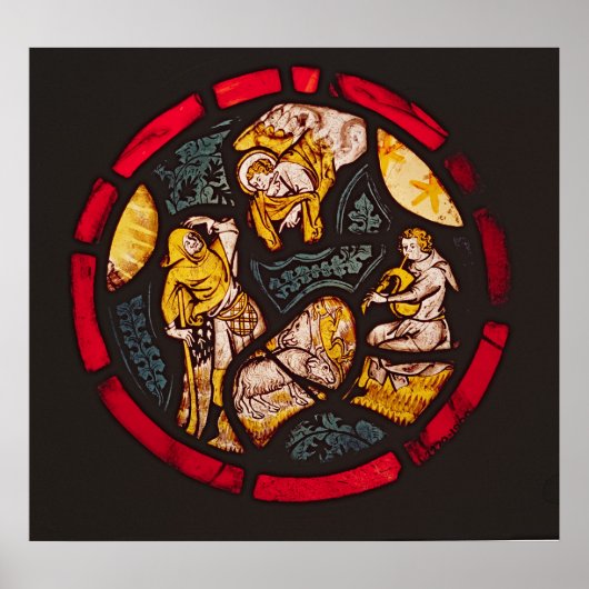 Aankondiging aan de herders poster (Voorkant)