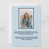 Aankondiging aangepast fotoAfstuderen (Achterkant)