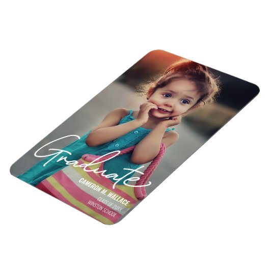 Aankondiging aangepaste kleuterschool Afstuderen Magneet (Linkerzijde)