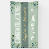 Aankondiging! Aangepaste verloving Banner (Verticaal)