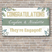 Aankondiging! Aangepaste verloving Banner