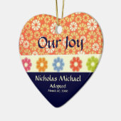 Aankondiging aanname keramisch ornament (Links)