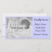 Aankondiging adoptie eindelijk thuis (Voorkant)