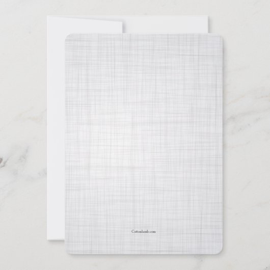 Aankondiging adoptie met foto (Achterkant)