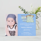 Aankondiging adoptiejongen (Staand voorkant)