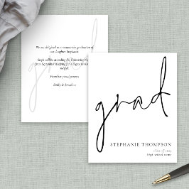 Aankondiging afgestudeerd aan budgetscriptieprogra