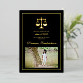 Aankondiging afstudeerceremonie rechtenfaculteit (Staand Voorkant)