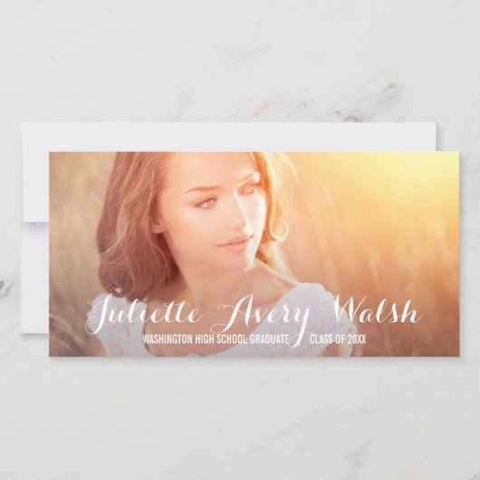 Aankondiging afstudeerceremonie Sweet Simplicity (Voorkant)