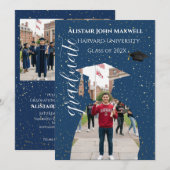 Aankondiging Afstudeerdatum | Afstudeerfeest (Voorkant / Achterkant)