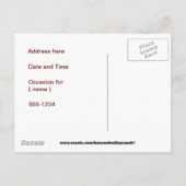 Aankondiging afstudeerder (Achterkant)