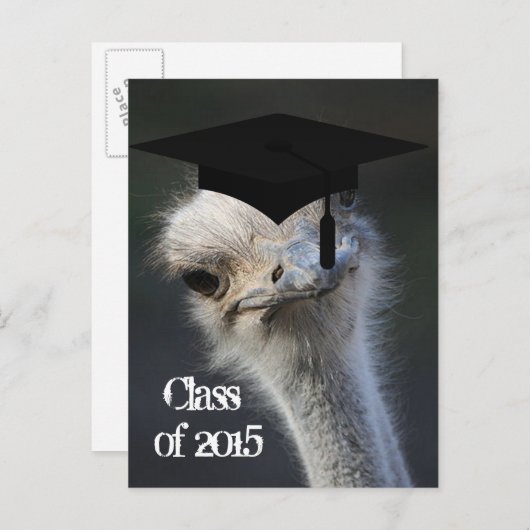 Aankondiging afstudeerder (Voorkant / Achterkant)