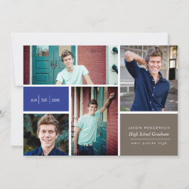 Aankondiging Afstudeerder kleurenblok