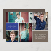 Aankondiging Afstudeerder kleurenblok (Voorkant / Achterkant)