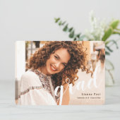 Aankondiging afstudeerder Photo Afstuderen (Staand voorkant)