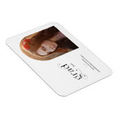 Aankondiging Afstudeerder voor  voor foto's met mo Magneet (Rechterzijde)