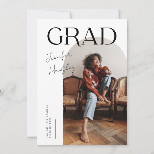 Aankondiging afstudeerder White Arch Afstuderen (Voorkant)